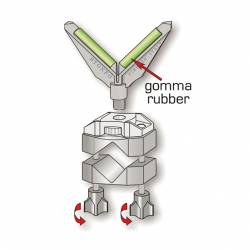 Appoggia Canna da barca tipo  T