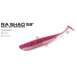 MOLIX  RA SHAD 3,8'