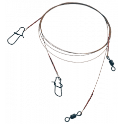 CLIMAX  SNATCH FLEX STEEL LEADER  7X7 WIRE