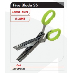 Forbice 5 lame
